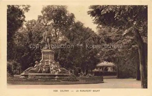 AK / Ansichtskarte  COLMAR 68 Haut-Rhin Monument Bruat Denkmal