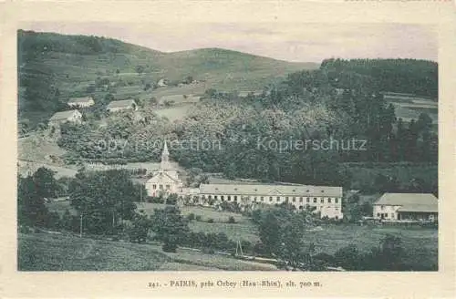 AK / Ansichtskarte  Pairis Orbey Ribeauville 68 Vosges Vue générale