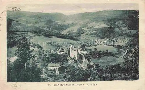 AK / Ansichtskarte  Echery Sainte-Marie-aux-Mines 68 Haut-Rhin Vue générale