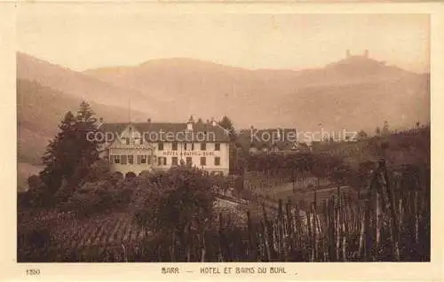 AK / Ansichtskarte  Barr 67 Bas-Rhin Hôtel et Bains du Buhl