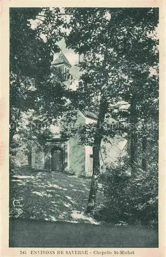 AK / Ansichtskarte  Saverne Zabern 67 Bas Rhin Alsace Chapelle Saint Michel