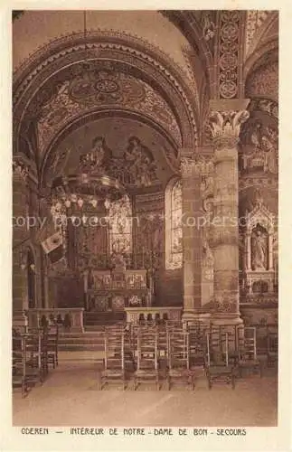 AK / Ansichtskarte  Oderen 68 Haut Rhin Intérieur de Notre Dame de Bon-Secours