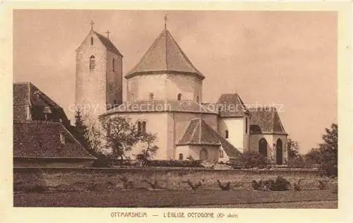 AK / Ansichtskarte  Ottmarsheim Mulhouse Alsace 68 Haut-Rhin Eglise Octogone