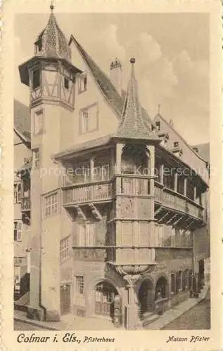 AK / Ansichtskarte  COLMAR 68 Haut-Rhin Pfisterhaus Maison Pfister