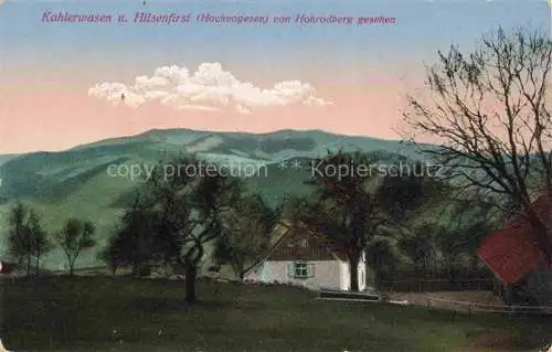 AK / Ansichtskarte  Hohrodberg Munster Alsace 68 Haut Rhin Panorama Blick gegen Kahlerwasen und Hilsenfirst Hochvogesen 