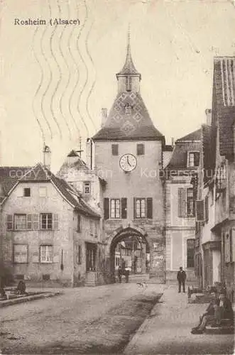 AK / Ansichtskarte  Rosheim Molsheim Alsace 67 Bas-Rhin Au centre