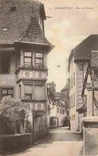 AK / Ansichtskarte  Ribeauville Rappoltsweiler 68 Haut Rhin Rue du Cloître