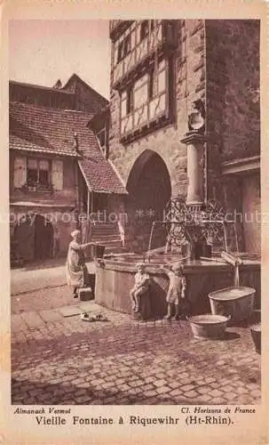 AK / Ansichtskarte  Riquewihr Ribeauville 68 Haut Rhin Vieille fontaine