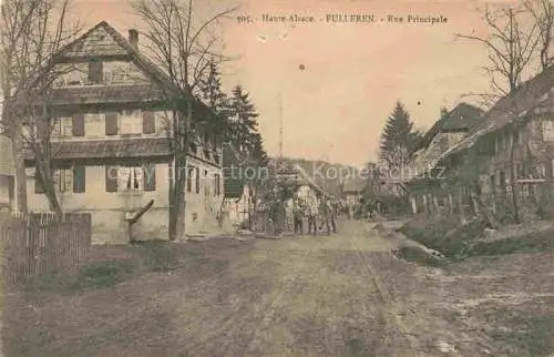 AK / Ansichtskarte  Fulleren Altkirch 68 Haut-Rhin Rue Principale