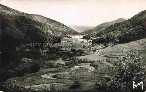 AK / Ansichtskarte  Lac d Alfeld la Ville Sewen 68 Haut-Rhin Vue panoramique Route de la vallée et les lacets