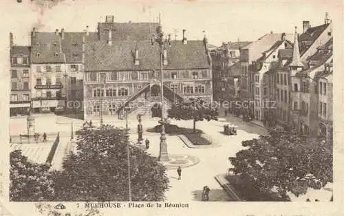 AK / Ansichtskarte  MULHOUSE Muehlhausen 68 Alsace Place de la Réunion