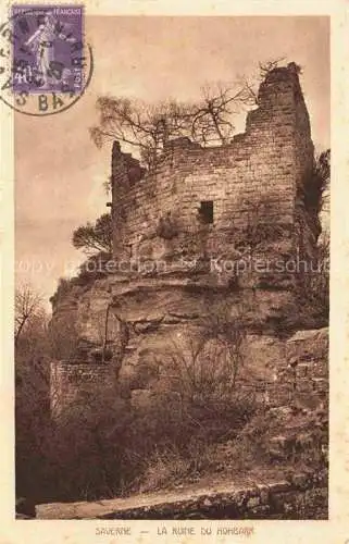 AK / Ansichtskarte  Hohbarr Hoh-Barr Saverne 67 Bas-Rhin La ruine