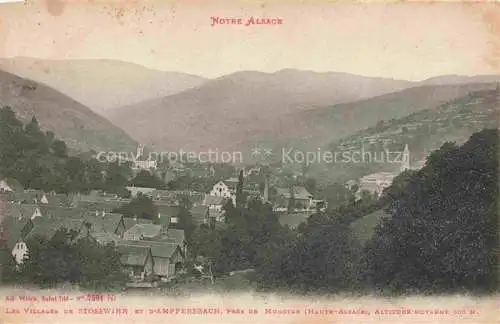AK / Ansichtskarte  Stosswihr Stossweiler Munster Alsace 68 Haut Rhin Vue panoramique Ampfersbach