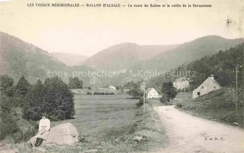 AK / Ansichtskarte  Ballon d Alsace Sewen 68 Haut-Rhin Route du Ballon et Vallée de la Savoureuse
