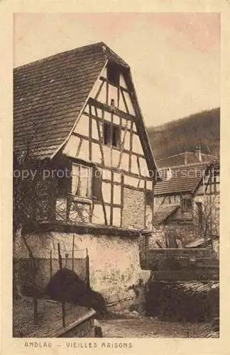 AK / Ansichtskarte  Andlau Selestat-Erstein 67 Bas-Rhin Vieilles maisons