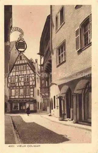 AK / Ansichtskarte  COLMAR 68 Haut-Rhin Un coin du vieux Colmar