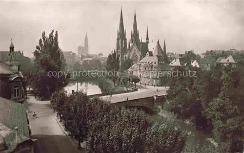 AK / Ansichtskarte  Strasbourg  Strassburg 67 Bas-Rhin Eglise Saint Paul