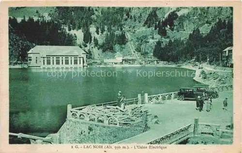 AK / Ansichtskarte  Lac Noir Schwarzer See 88 Vosges Usine électrique