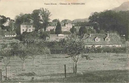 AK / Ansichtskarte  Wesserling Husseren Thann 68 Haut-Rhin Château Schloss