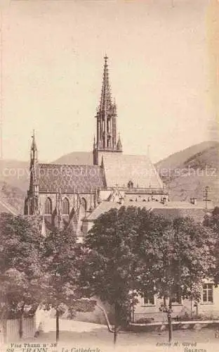 AK / Ansichtskarte  Thann  68 Haut-Rhin La cathédrale