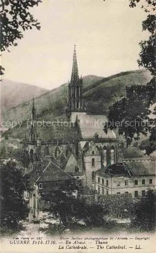 AK / Ansichtskarte  Thann  68 Haut-Rhin La cathédrale