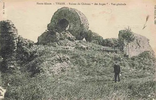 AK / Ansichtskarte  Thann  68 Haut-Rhin Ruines du Château des Anges