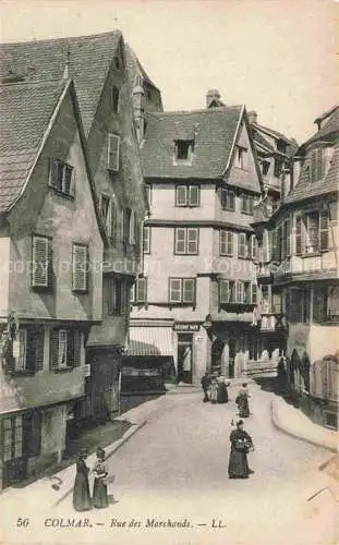 AK / Ansichtskarte  COLMAR 68 Haut-Rhin Rue des Marchants