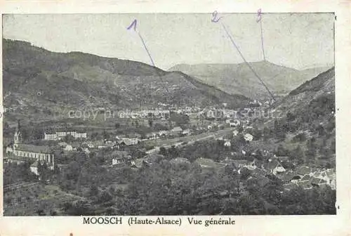 AK / Ansichtskarte  Moosch Thann 68 Haut Rhin Alsace Vue générale