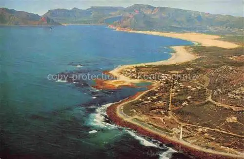 AK / Ansichtskarte  Kommetjie Cape-Town Kaapstad Kapstadt South-Africa RSA Aerial view of coastline with Hout Bay in background