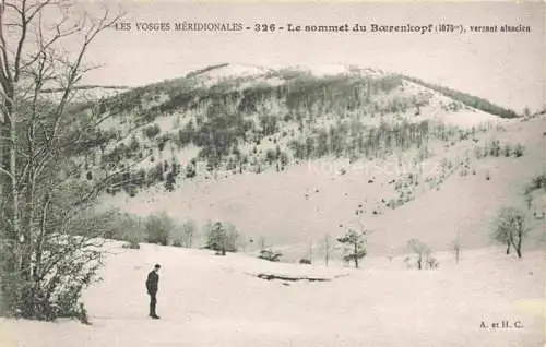 AK / Ansichtskarte  Lamadeleine-Val-des-Anges Le sommet du Baerenkopf en hiver Vosges méridionales