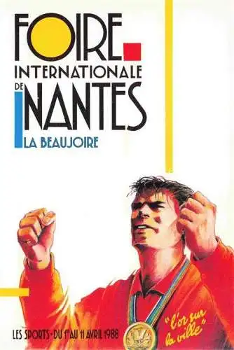 AK / Ansichtskarte  NANTES 44 Loire-Atlantique Foire Internationale de Nantes La Beaujoire Kuenstlerkarte