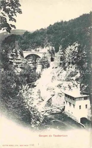 AK / Ansichtskarte  Taubenlochschlucht Biel-BIENNE BE Panorama