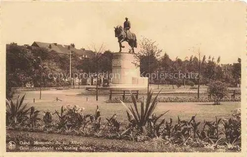 AK / Ansichtskarte  Gand  GENT Belgie Monument du Roi Albert Standbeeld van Koning Albert Denkmal