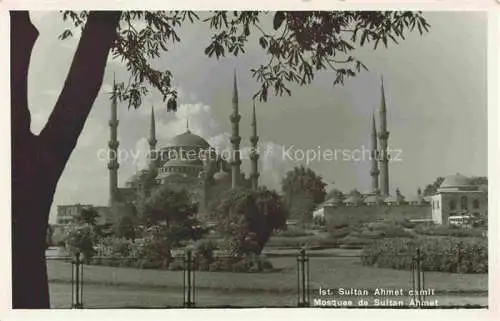 AK / Ansichtskarte  ISTANBUL Constantinopel TK Sultan Ahmet camli Mosquee de Sultan Ahmet Moschee