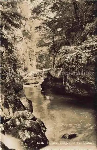 AK / Ansichtskarte  Biel Bienne BE Taubenlochschlucht