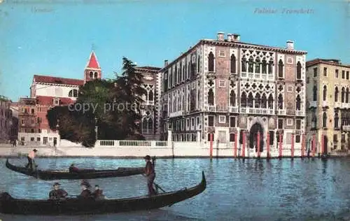 AK / Ansichtskarte  VENEZIA Venedig Venice Venise IT Palazzo Franchetti