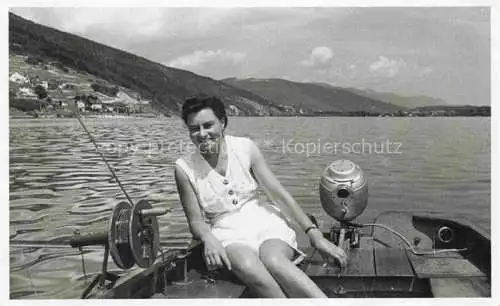 AK / Ansichtskarte  Bielersee Lac de Bienne BE Bootfahren