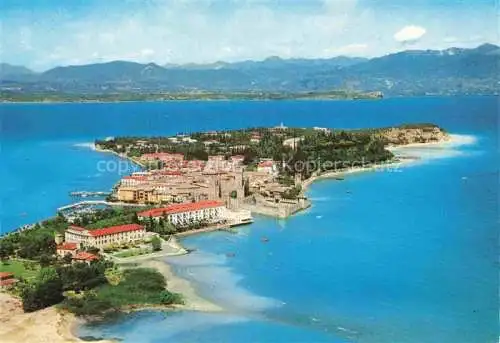 AK / Ansichtskarte  SIRMIONE Lago di Garda IT Veduta aerea