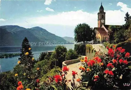 AK / Ansichtskarte  Ronco Ascona Locarno Lago Maggiore TI Motiv mit Kirche