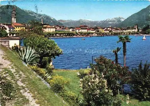 AK / Ansichtskarte  Ascona Lago Maggiore TI Panorama