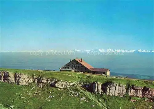 AK / Ansichtskarte  Chasseral 1607m BE Hôtel du Chasseral Alpenpanorama