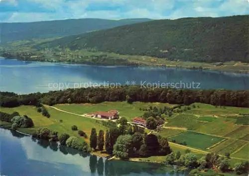 AK / Ansichtskarte  Bielersee Lac de Bienne BE St. Petersinsel