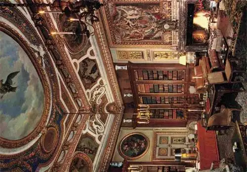 AK / Ansichtskarte  Bibliothek Library Chateau de Vaux-le-vicompte Melun
