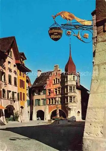 AK / Ansichtskarte  Biel Bienne BE Ringplatz Altstadt Tuerschild