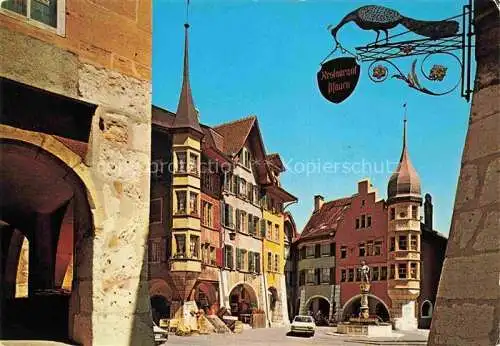 AK / Ansichtskarte  Biel Bienne BE Ringplatz Altstadt Tuerschild
