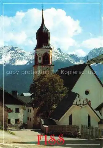 AK / Ansichtskarte  Fiss Tirol AT Ortsmotiv mit Kirche