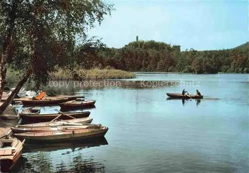 AK / Ansichtskarte  Lac de Hanau Etang de Hanau 57 Moselle Vue générale en arrière plan Waldeck