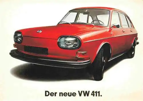 AK / Ansichtskarte  VW Volkswagen 411 Wolfsburg