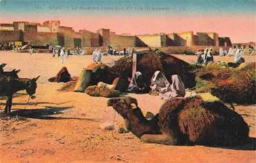 AK / Ansichtskarte  Sfax Tunesie La Marche Indigene et les Remparts