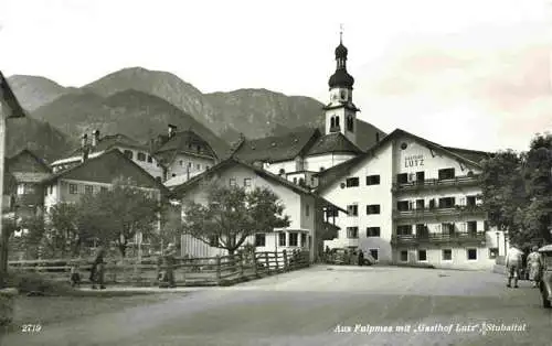 AK / Ansichtskarte  Fulpmes Innsbruck Tirol AT Gasthof Lutz Stubaital